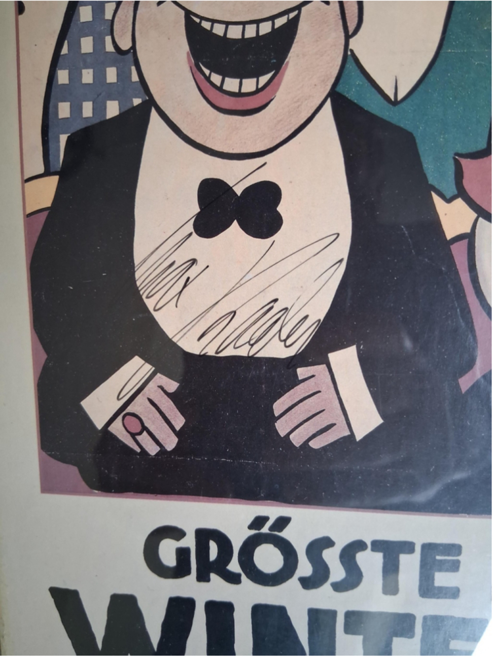Advertising poster for the "Wintergarten" variety theater in Berlin, 1 - Picture 3 of 4